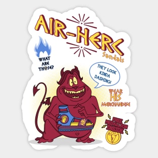 Air Herc Sandals Sticker